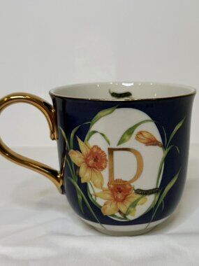 Lou Rota x Anthropologie Monogram "D" Mug